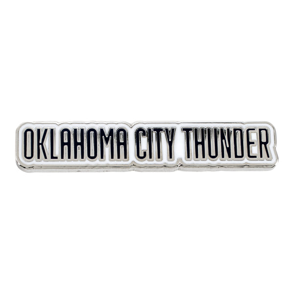 Oklahoma City Thunder Wordmark Hatpin