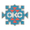 OKLAHOMA CITY THUNDER CITY EDITION NATIVE PATTERN HATPIN