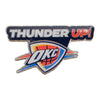 OKLAHOMA CITY THUNDER SLOGAN THUNDER UP HATPIN