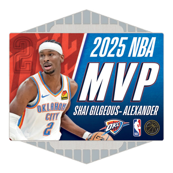 SHAI GILGEOUS-ALEXANDER 2025 NBA MVP HATPIN 