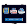 OKC THUNDER 2025 NBA CHAMPIONS HATPIN 3-PIECE SET