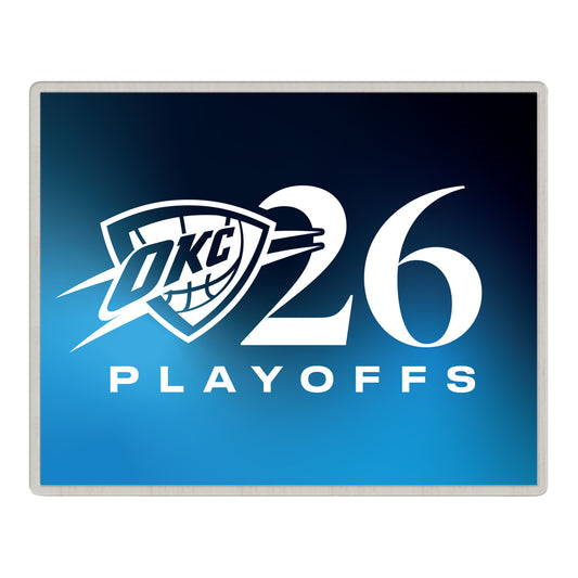 OKC Thunder WinCraft 2026 Playoffs Gradient Hatpin - Front View