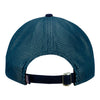 WOMEN'S NEW ERA THUNDER ADJUSTABLE HAT In Blue - Back View