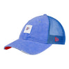 OKC THUNDER LADIES TEAM COLOR HAT IN BLUE - FRONT LEFT VIEW