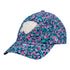 OKC THUNDER HELEN CLEAN UP HAT IN FLORAL - FRONT LEFT VIEW
