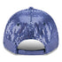 LADIES OKC THUNDER NEW ERA 940 SEQUIN ADJUSTABLE HAT in Blue - Back View