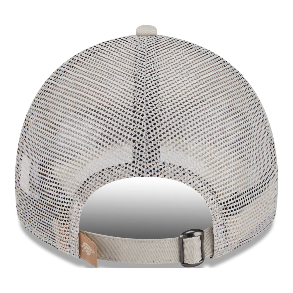 LADIES OKC THUNDER NEW ERA 920 FISHTAIL MESHBACK HAT - Back View