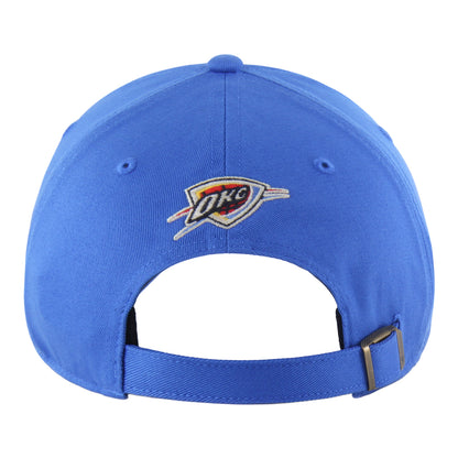 OKC THUNDER 47 BRAND CHENILLE CLEAN UP HAT in Blue - Back View