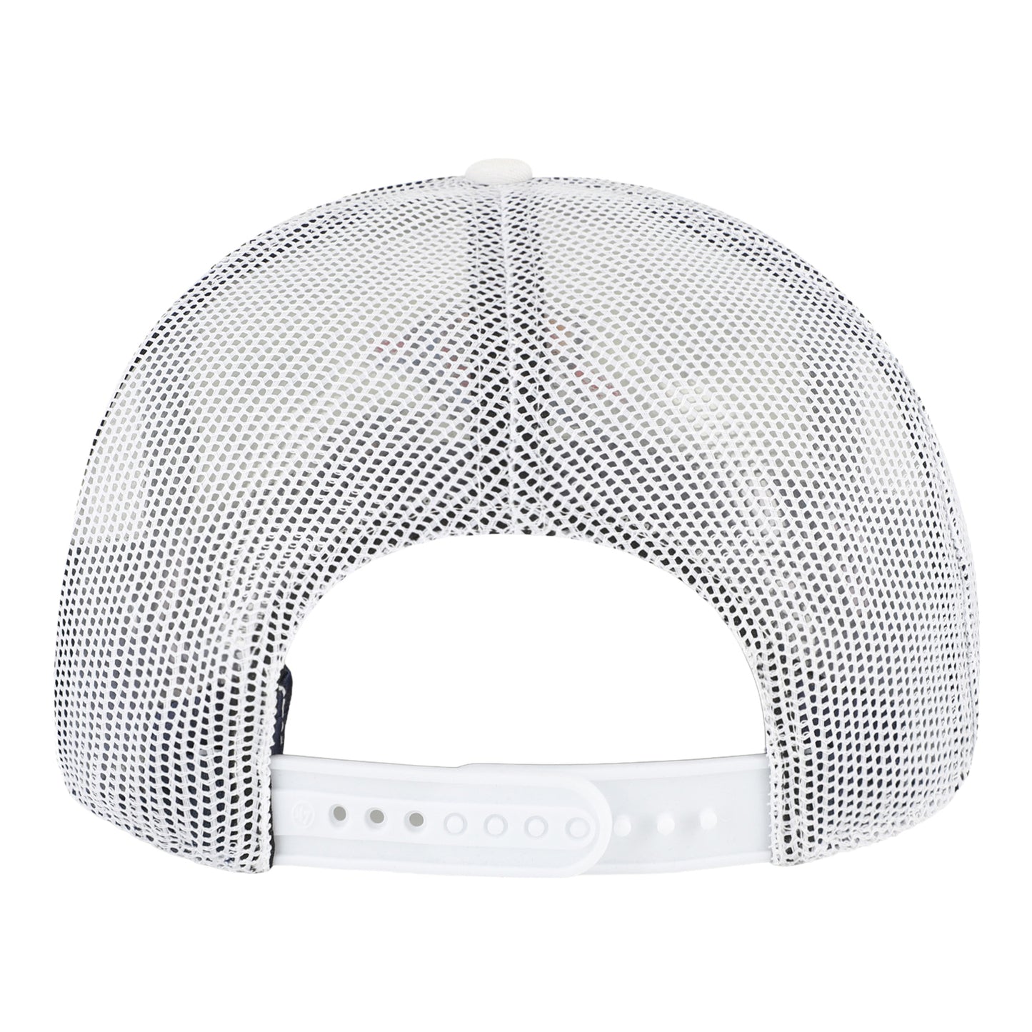 Ladies OKC Thunder 47 Brand Rally Hitch Hat in White - Back View