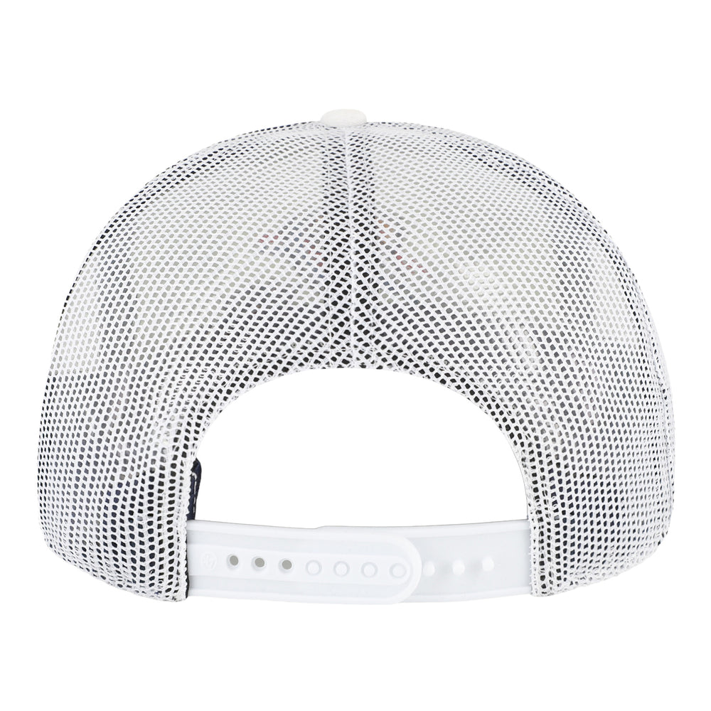 Ladies OKC Thunder 47 Brand Rally Hitch Hat in White - Back View