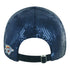 Ladies OKC Thunder 47 Brand Primary Sequin Clean Up Hat in Blue - Back View