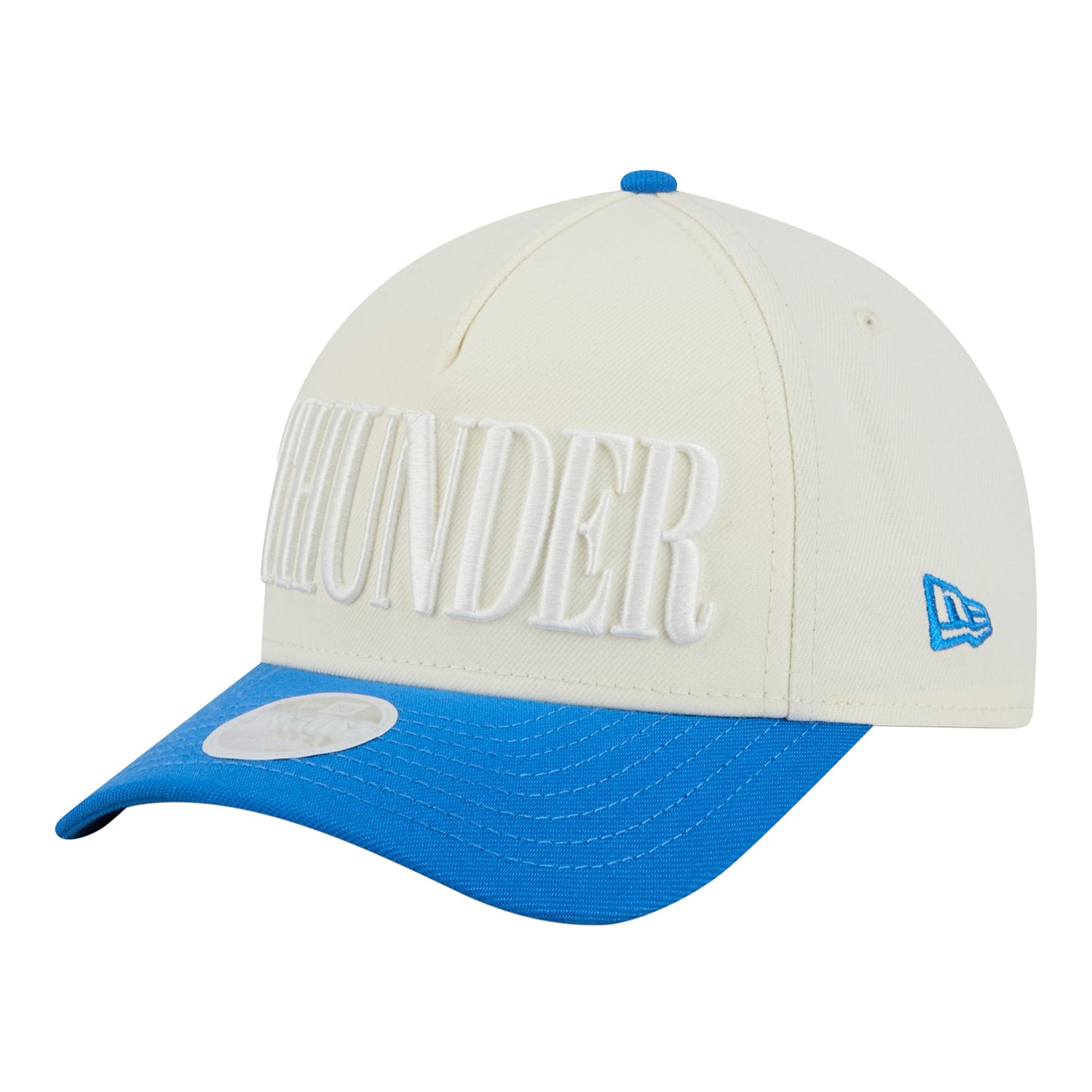 OKC Thunder New Era 9Forty A-Frame Two-Tone Tonal Snap Hat - Front left view