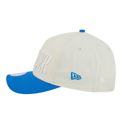 OKC Thunder New Era 9Forty A-Frame Two-Tone Tonal Snap Hat - left side view
