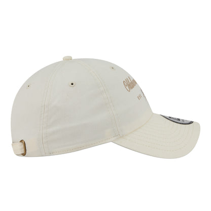 Women's OKC Thunder New Era Casual Classic Script Hat in White - right side view