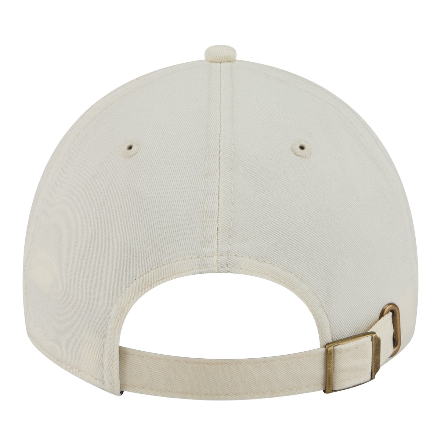 Women's OKC Thunder New Era Casual Classic Script Hat in White - back view