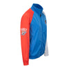 Ladies Oklahoma City Thunder Starter Line Up Full-Zip Track Jacket - Side View