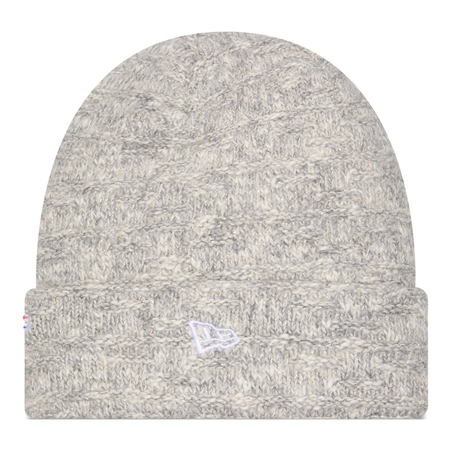 LADIES OKC THUNDER NEW ERA METALLIC SHIMMER KNIT - Back View