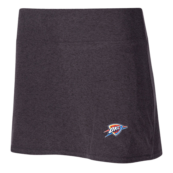 Ladies Oklahoma City Thunder Concepts Sport Centerline Skort - Front View