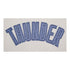 Ladies Oklahoma City Thunder Pro Standard Varsity Blue Crewneck Sweatshirt