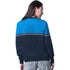 Ladies Oklahoma City Thunder GIII Full Season Sweater in Blue - Back View