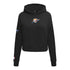 Ladies Oklahoma City Thunder Pro Standard Classic Hooded Crop Sweatshirt - Front View