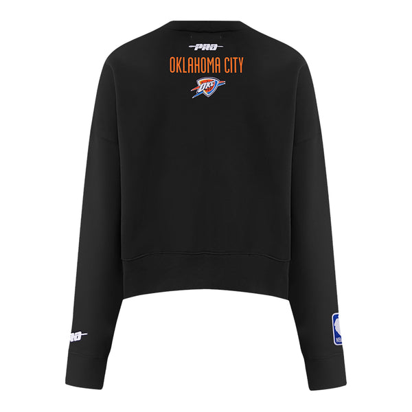 Women's OKC Thunder Pro Standard Showtime Sequin Crewneck