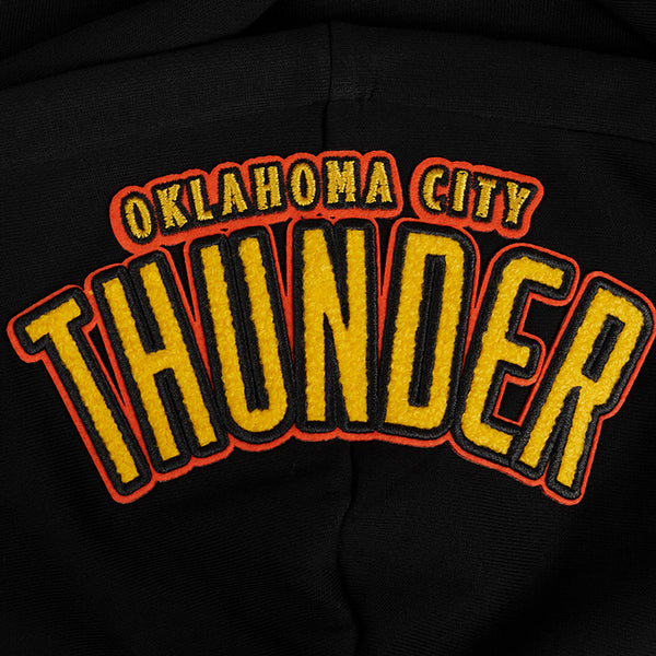 LADIES 2024-25 OKLAHOMA CITY THUNDER CITY EDITION CROPPED HOODED SWEATSHIRT