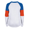 Ladies Oklahoma City Thunder New Era Division Long Sleeve T-Shirt - Rear View