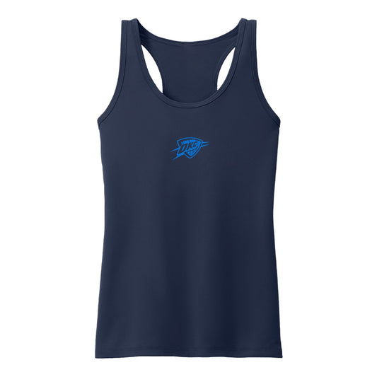 LADIES OKLAHOMA CITY THUNDER COMPETITOR RUNNING THANK