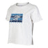 LADIES OKLAHOMA CITY THUNDER MAINSTREAM T-SHIRT IN WHITE - FRONT VIEW