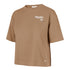 Ladies Oklahoma City Thunder Serena City T-Shirt in Brown - Front View