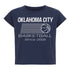 Ladies Oklahoma City Thunder Sportiqe Alana Noma T-Shirt in Blue - Front View