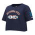 Ladies 2025-26 Oklahoma City Thunder Boxy T-Shirt in Blue - Front Left View