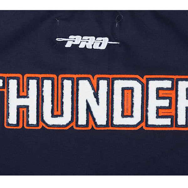Ladies 2025-26 Oklahoma City Thunder Boxy T-Shirt - Back Detail View