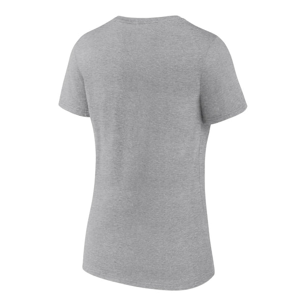 OKC Thunder Ladies 2025 Western Conference Finals Champions Locker Room T-Shirt in Grey - Back View