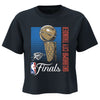 Ladies Oklahoma City Thunder NBA Finals Retro Lines Boxy T-Shirt