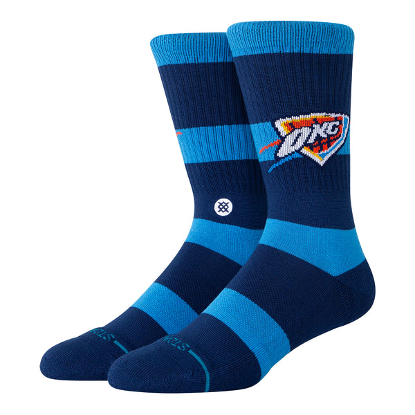 Oklahoma City Thunder Stance Prep Stripe Socks