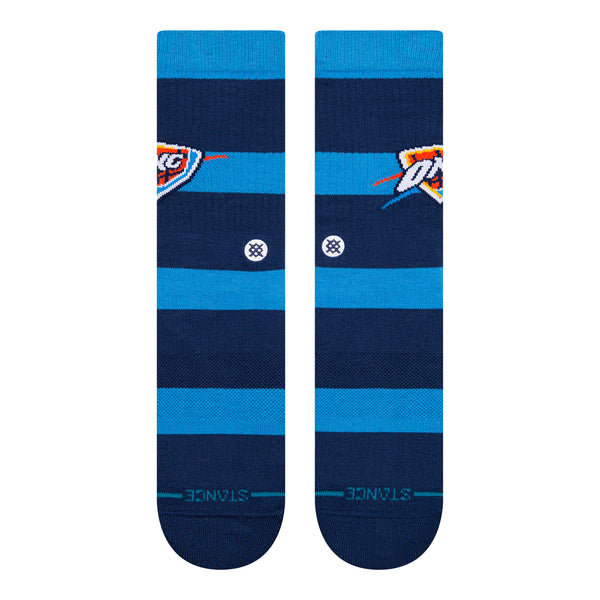 Oklahoma City Thunder Stance Prep Stripe Socks