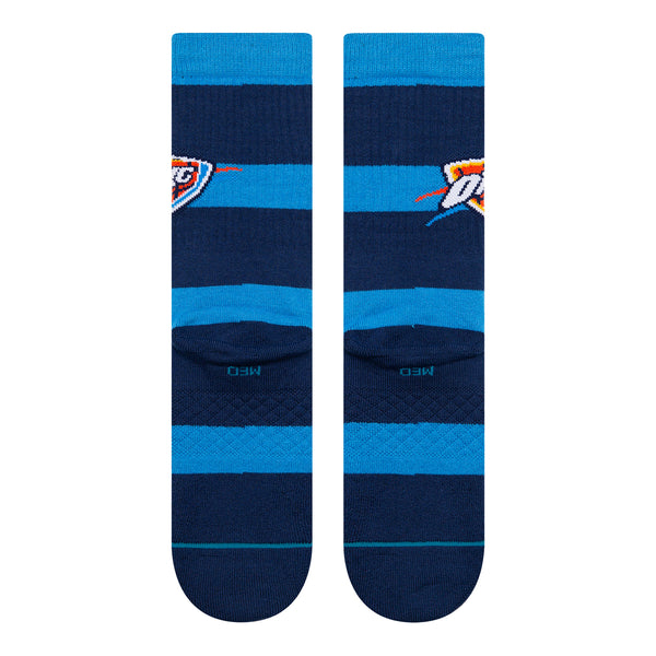 Oklahoma City Thunder Stance Prep Stripe Socks