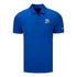 OKC THUNDER MEN'S VICTORY FOUNDATION POLO IN BLUE - FRONT VIEW