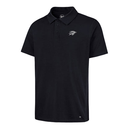 OKC Thunder 47 Brand Imprint Forward Polo in Navy - Front View