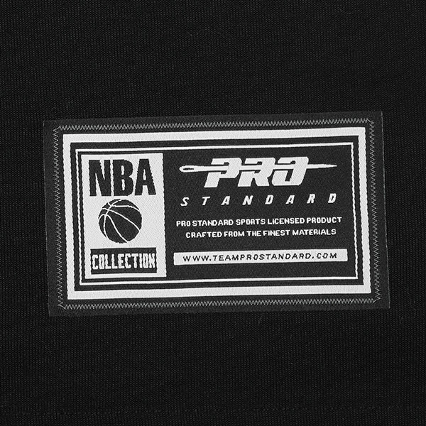 OKC THUNDER PRO STANDARD MODERN ORIGINALS RUGBY POLO IN BLACK - PRO STANDARD PATCH VIEW