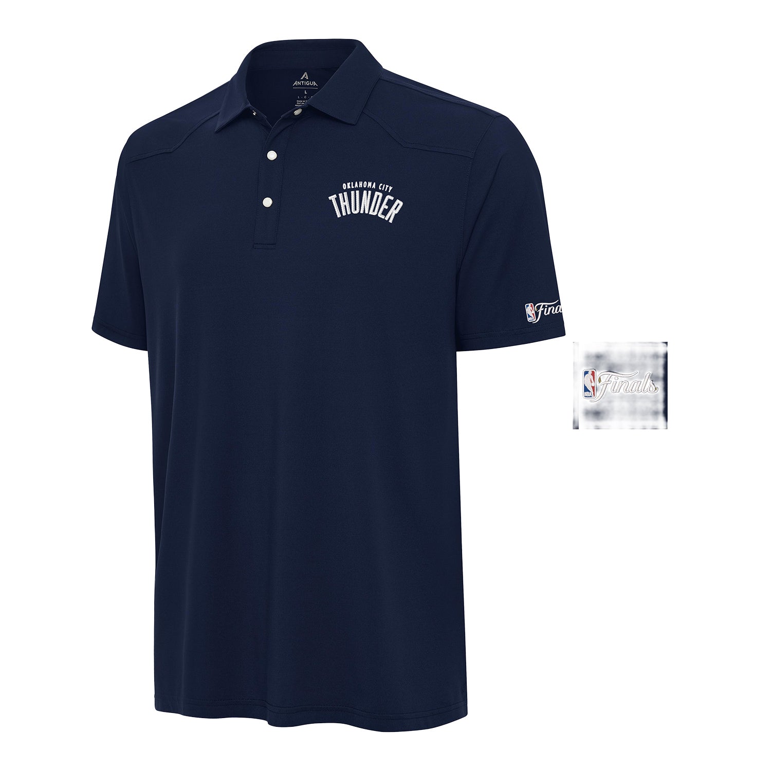 OKC THUNDER ANTIGUA 2025 NBA FINALS POLO