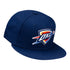 NEW ERA THUNDER HOMETOWN HIT FITTED HAT IN BLUE - ANGLED RIGHT SIDE VIEW