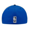 NEW ERA THUNDER Y2K PINWHEEL FITTED HAT IN BLUE & WHITE - BACK VIEW