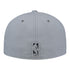 NEW ERA THUNDER ALL STAR FITTED HAT IN SILVER - BACK VIEW