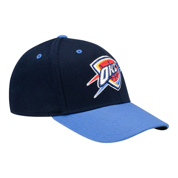 OKC THUNDER KICKOFF CONTENDER HAT IN BLUE - FRONT RIGHT  VIEW