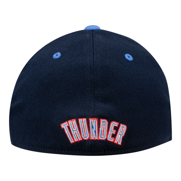 OKC THUNDER KICKOFF CONTENDER HAT IN BLUE - BACK VIEW