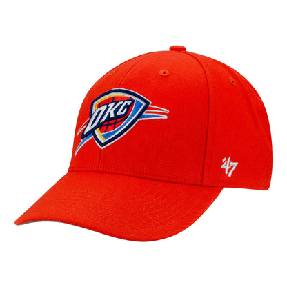 47 BRAND THUNDER FOUNDATION MVP HAT In Orange - Front Left View