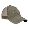 THUNDER BURNSTEAD CLOSER SNAPBACK HAT in green - side view